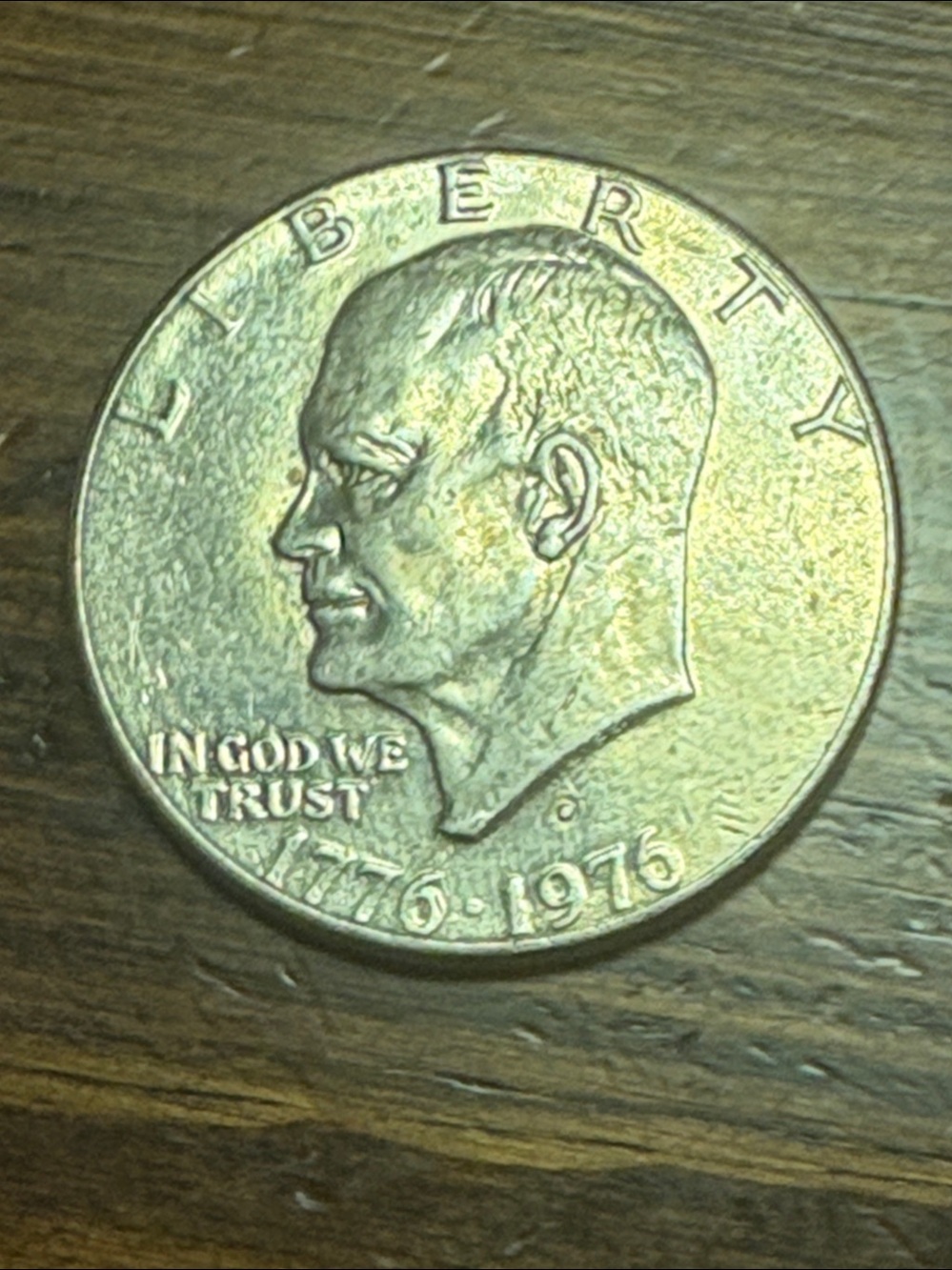 1976 D Eisenhower Bicentennial One Dollar Coin